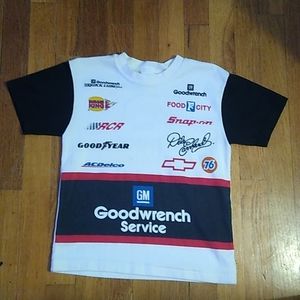 Boys Vintage Dale Earnhardt Shirt and Shorts